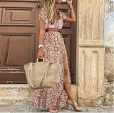 Vestido Casual Estampado Floral